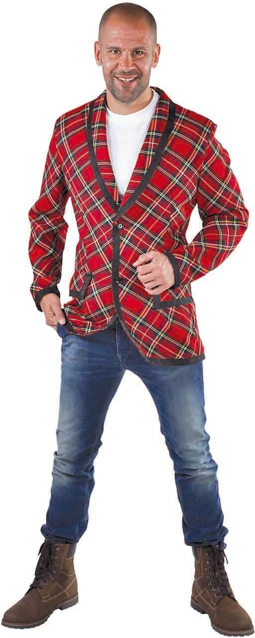 Rode Ruiten Colbert Heren