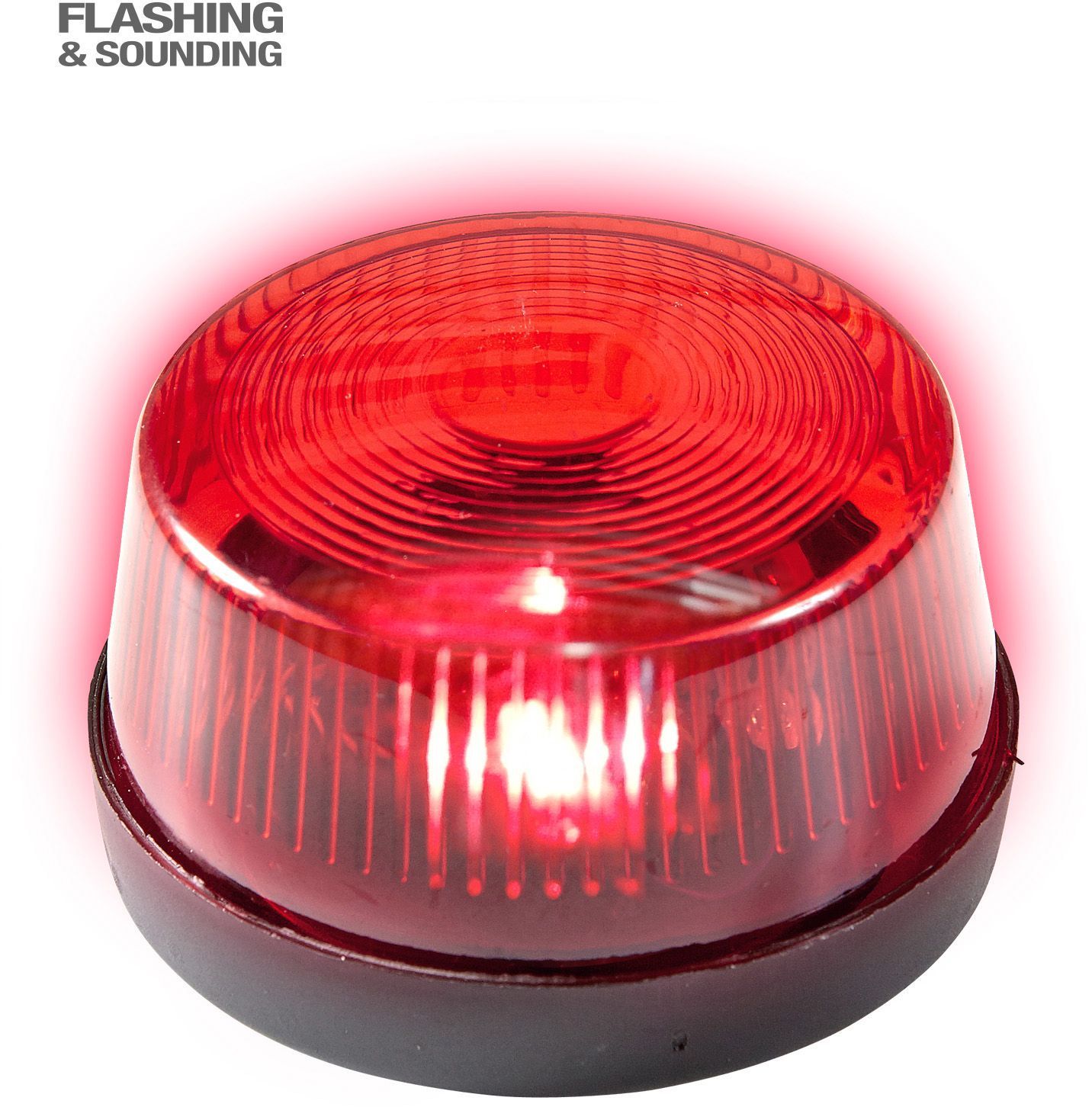 Rode Sirene met Geluid