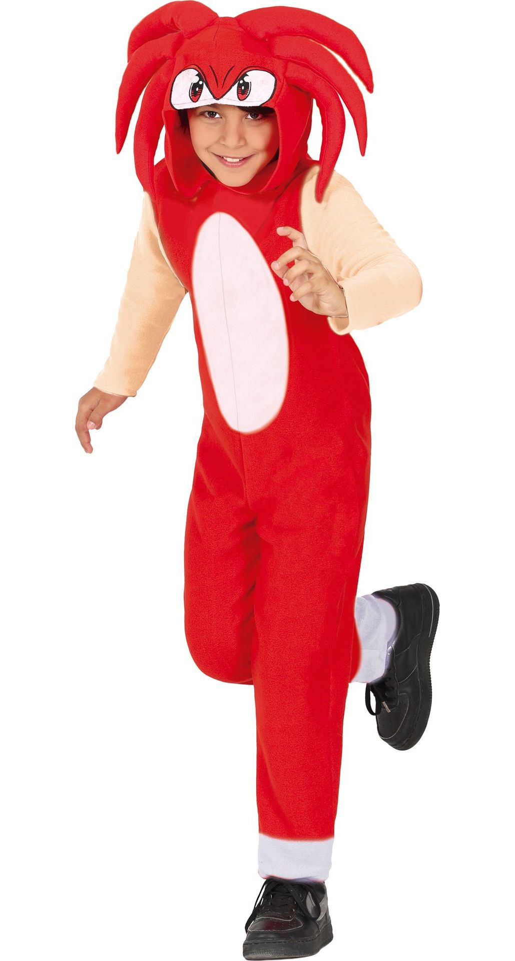 Rode Sonic Knuckles Kostuum