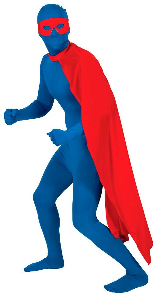 Rode superhelden cape