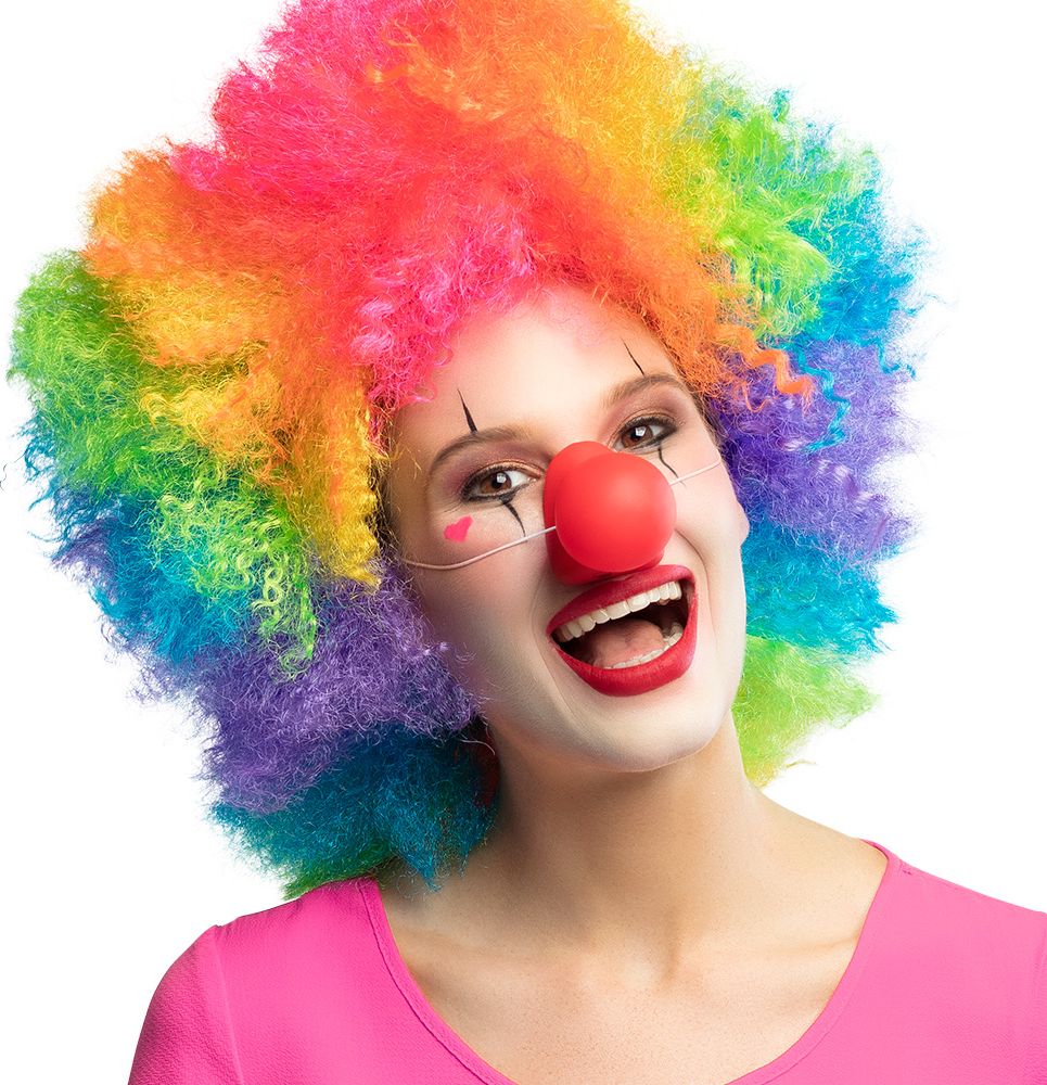 Rode Toeterende Clownsneus Rubber