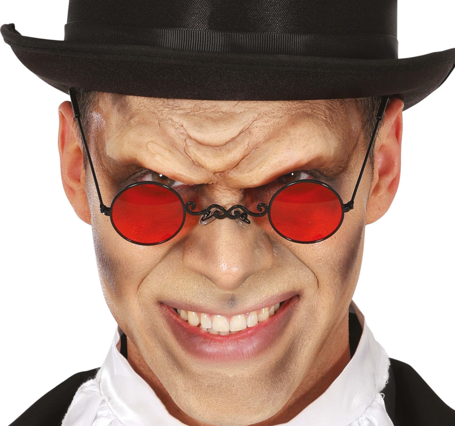 Rode Vampier Ronde Bril