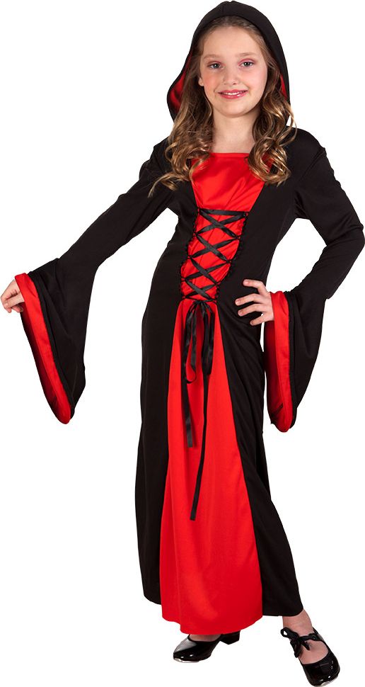 Rode vampire lady jurk meisjes