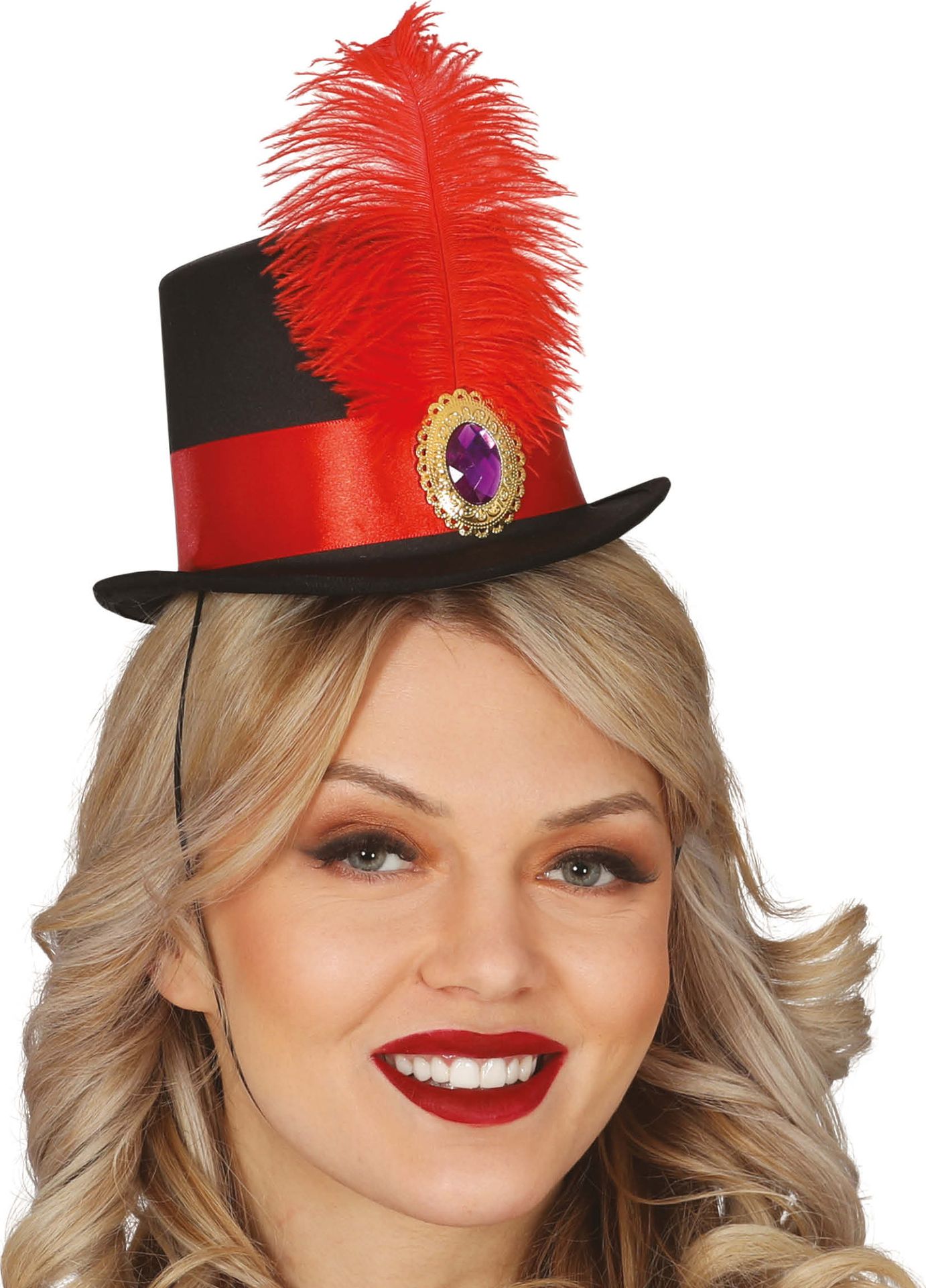 Rode Veren Minihoedje Circus