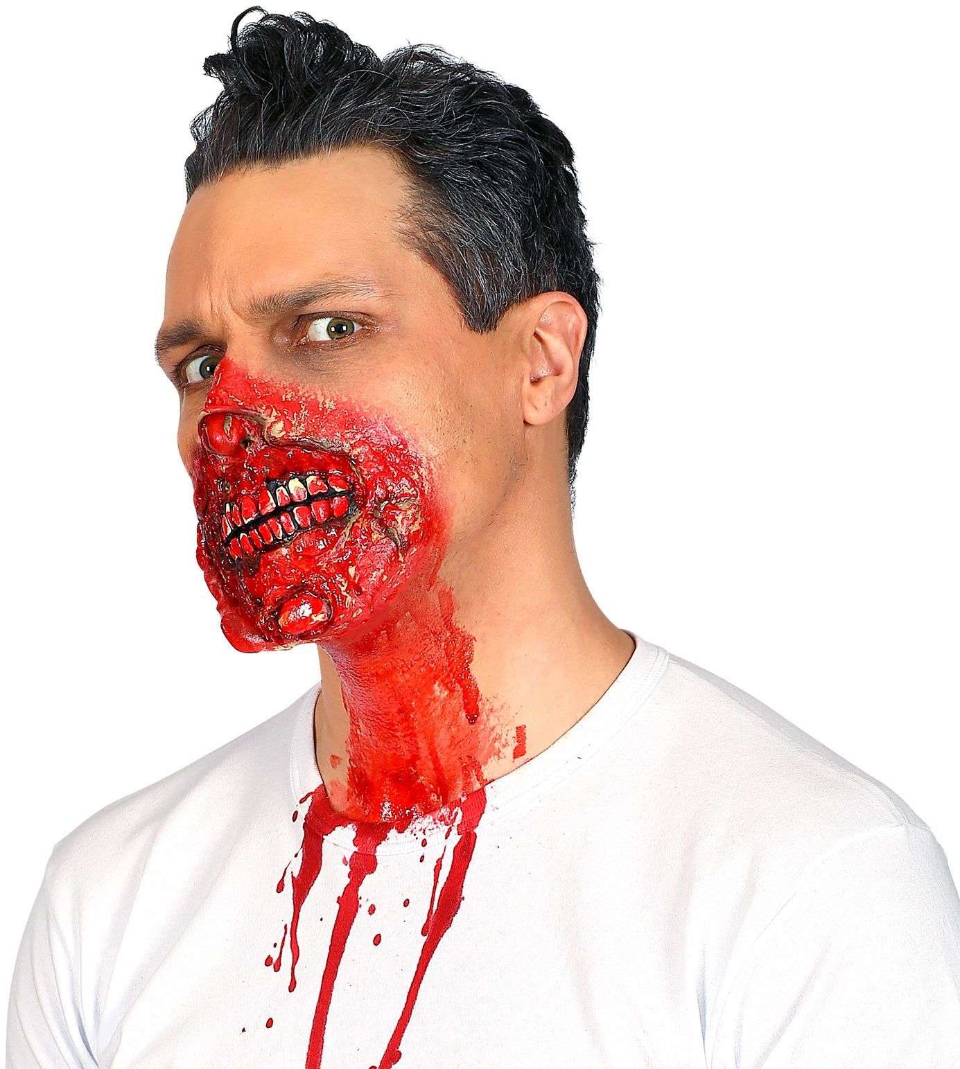 Rode zombie bloed spray