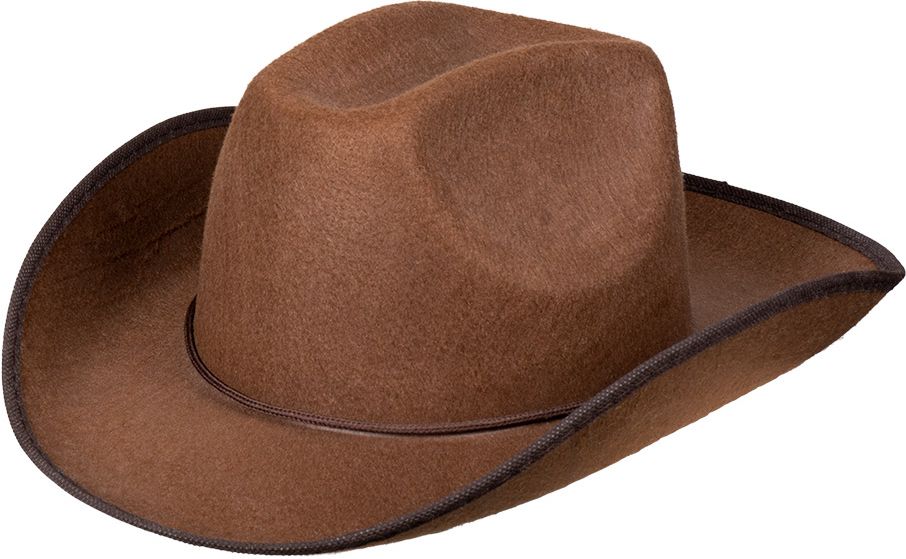 Rodeo bruine cowboy hoed