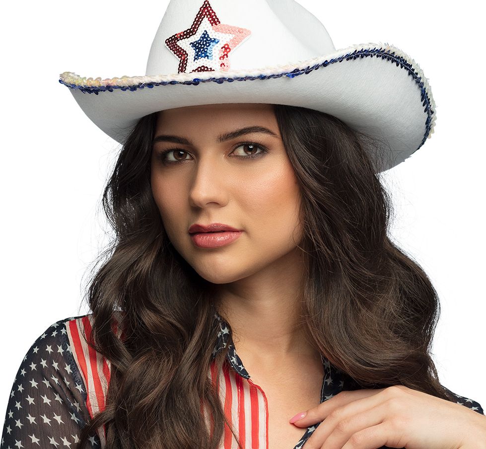 Rodeo Ster Witte Cowboyhoed