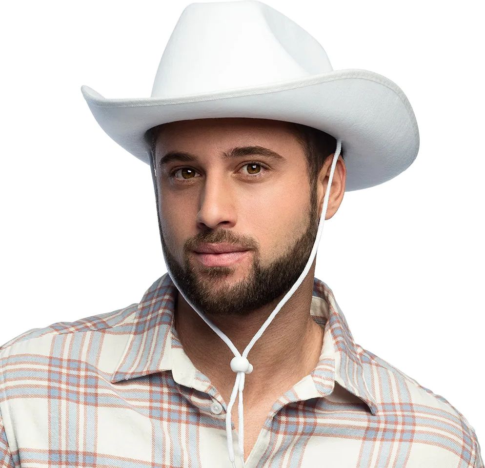Rodeo Witte Cowboy Hoed