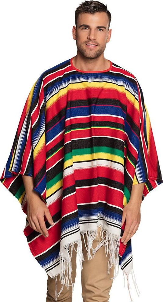 Rodrigo Mexicaanse Poncho Lang