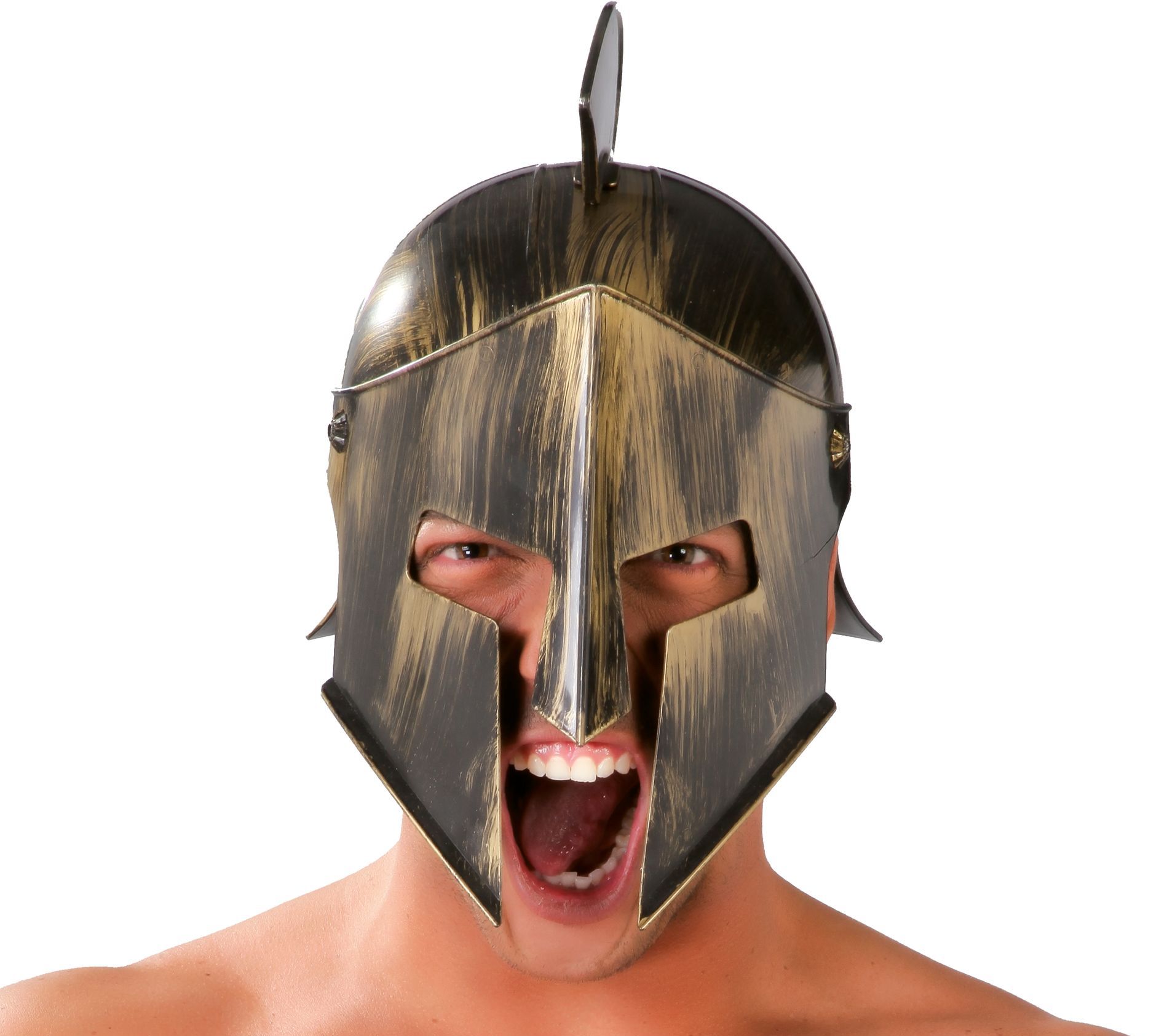 Romeinse gladiator helm goud