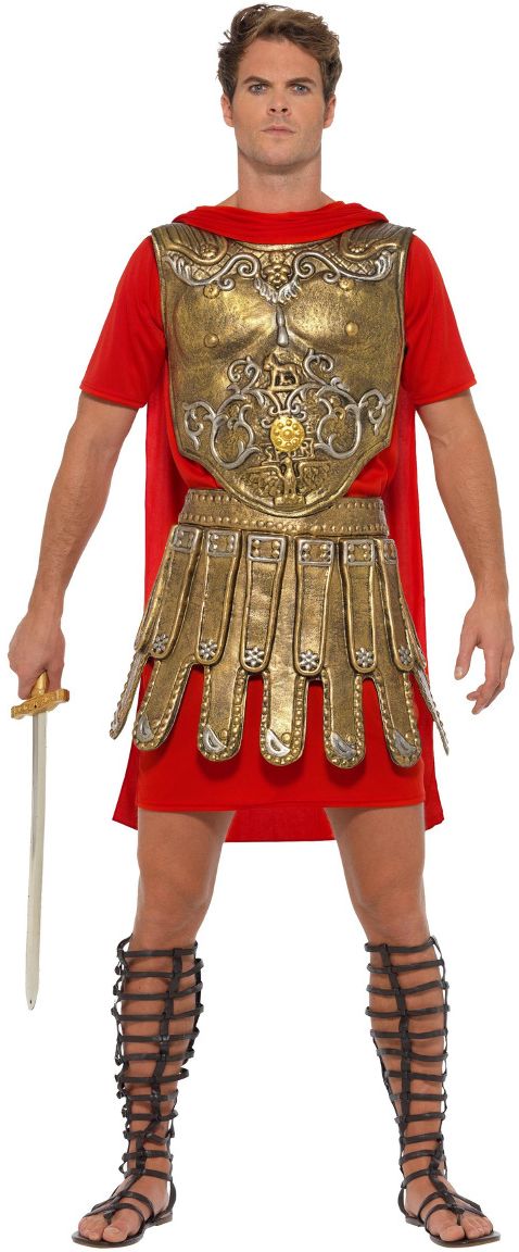 Romeinse Gladiator Kostuum Goud