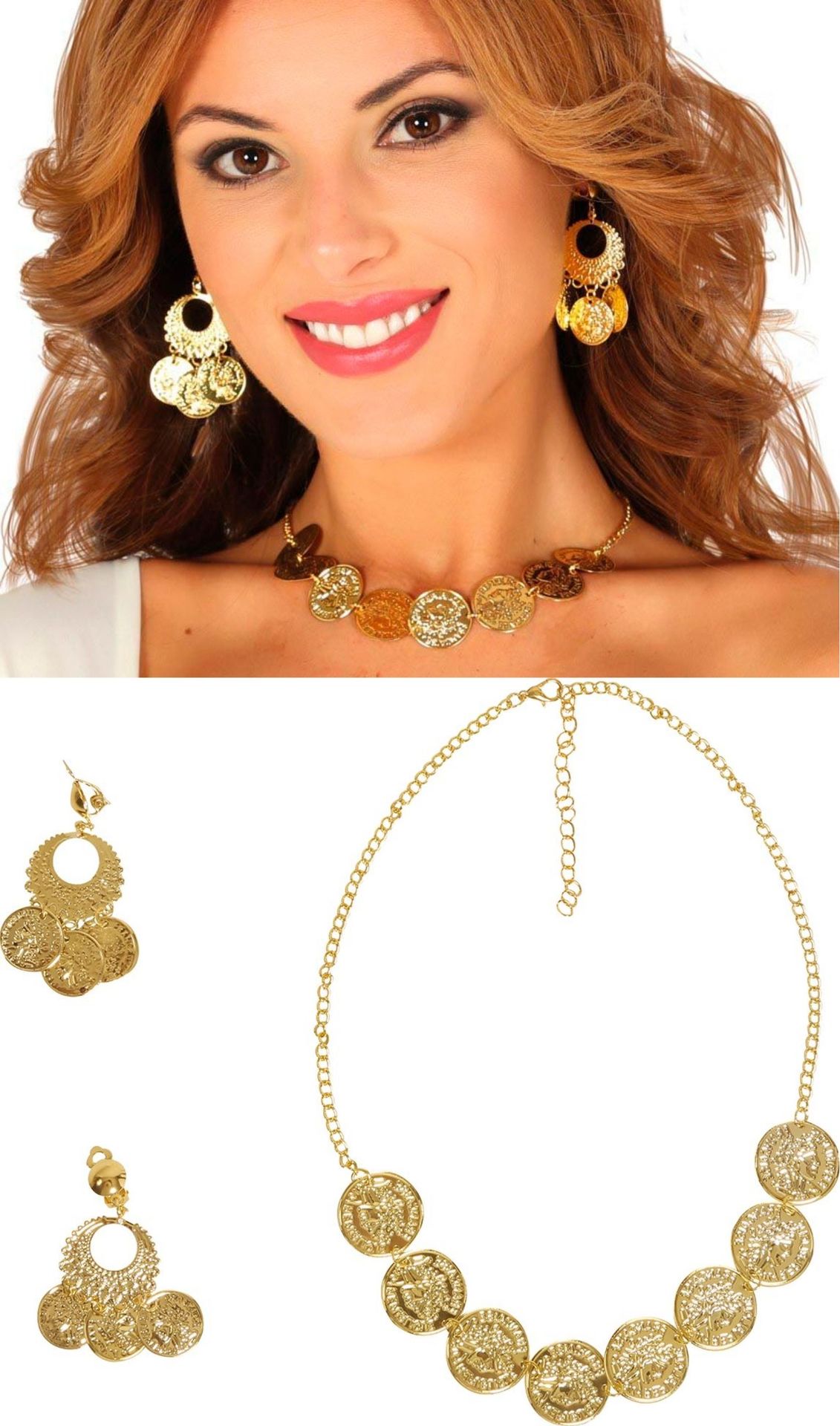 Romeinse Godin Juwelen Set