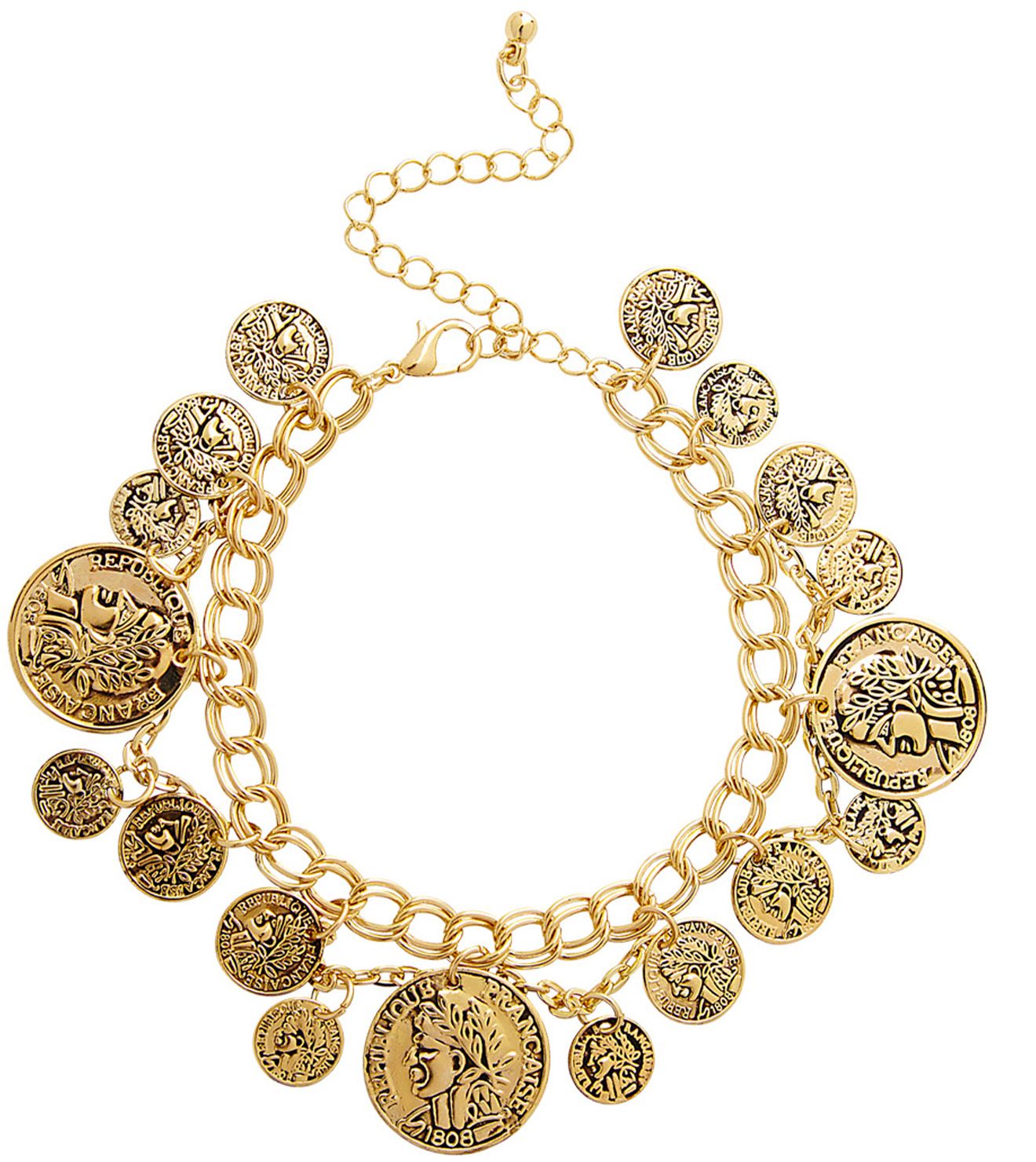 Romeinse Gouden Munten Armband