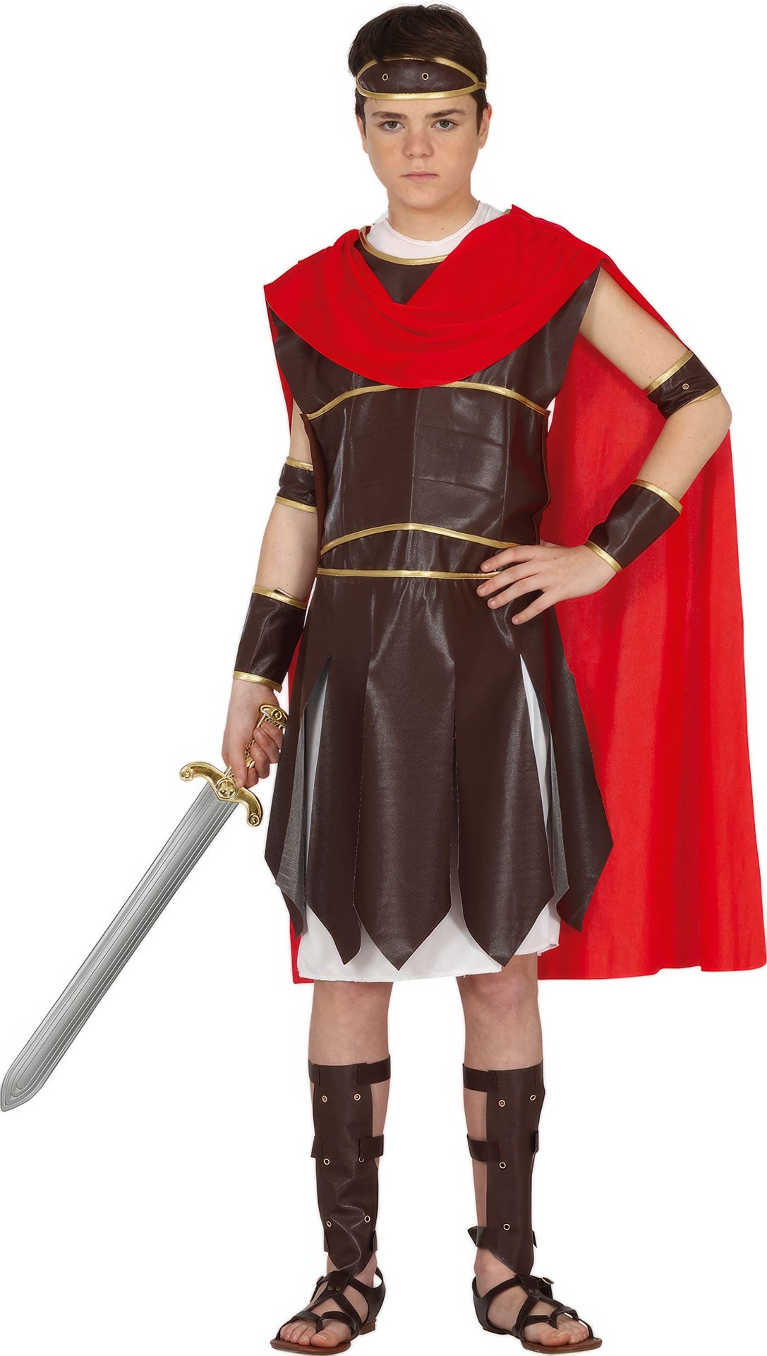 Romeinse Krijger Kostuum Jongens 14-16 Jaar