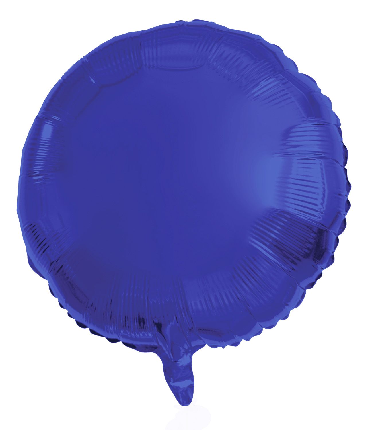 Ronde folieballon 45cm donker blauw