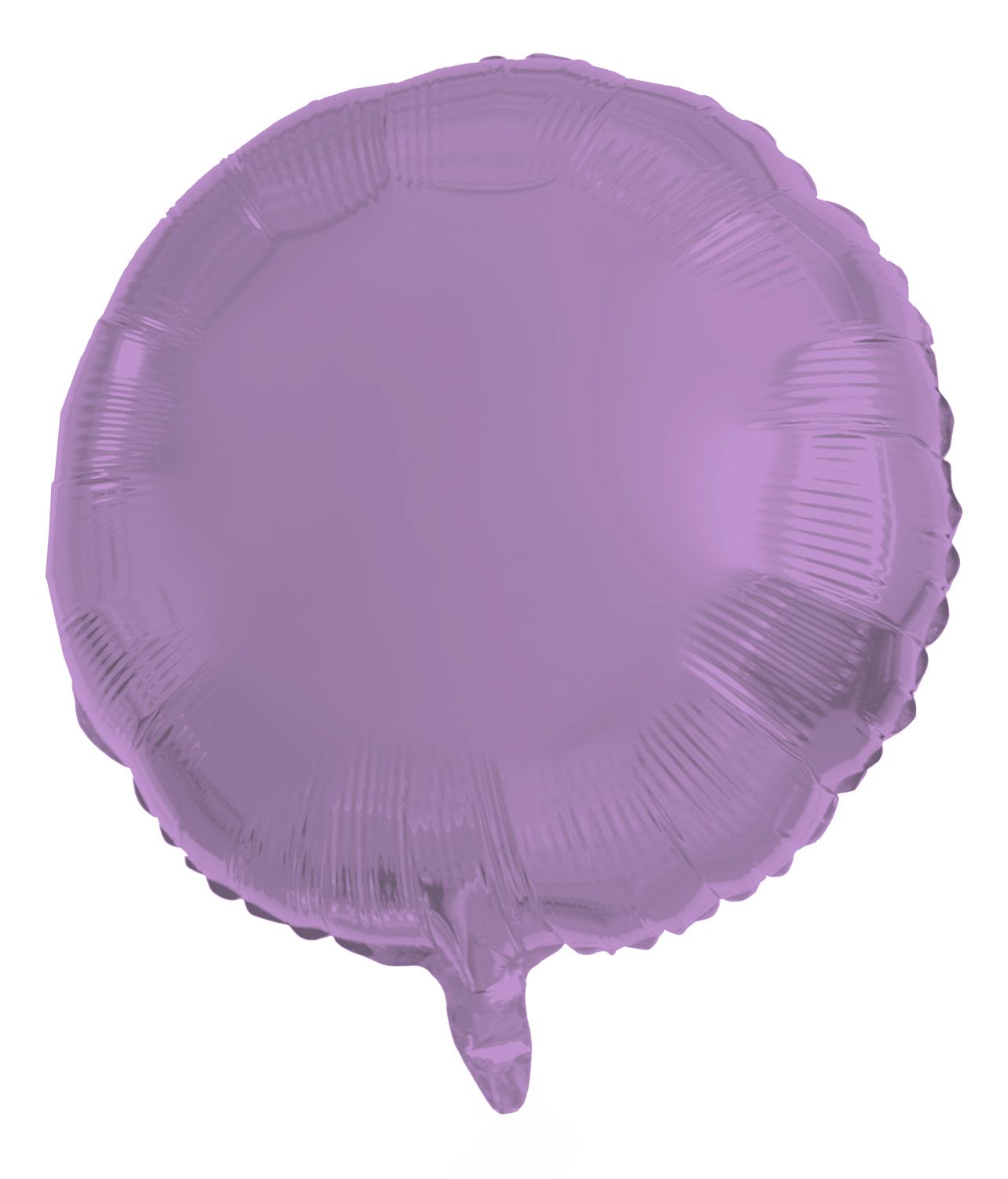 Ronde folieballon 45cm metallic paars