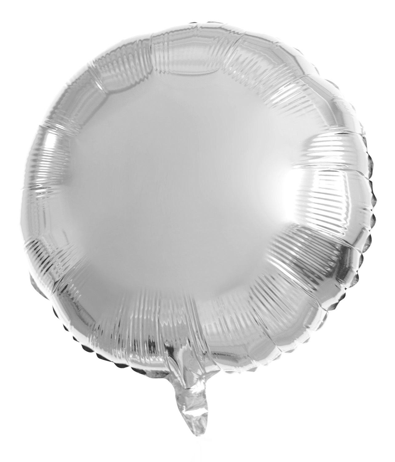 Ronde Folieballon 45cm Zilver