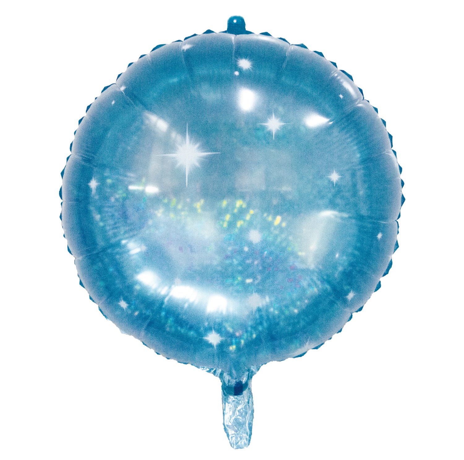 Ronde folieballon 61cm galatic aqua
