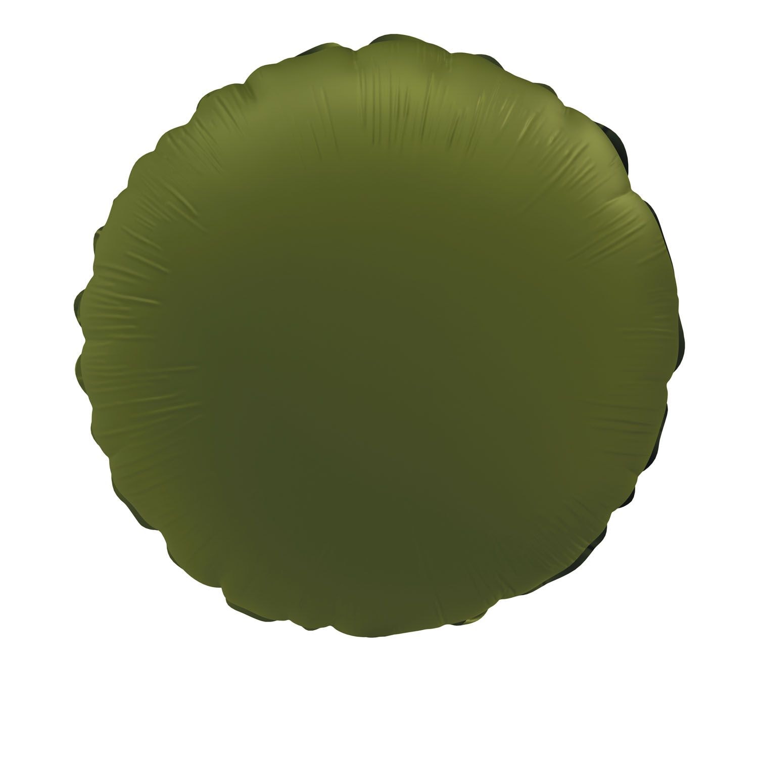 Ronde Folieballon Olijfgroen 45 cm
