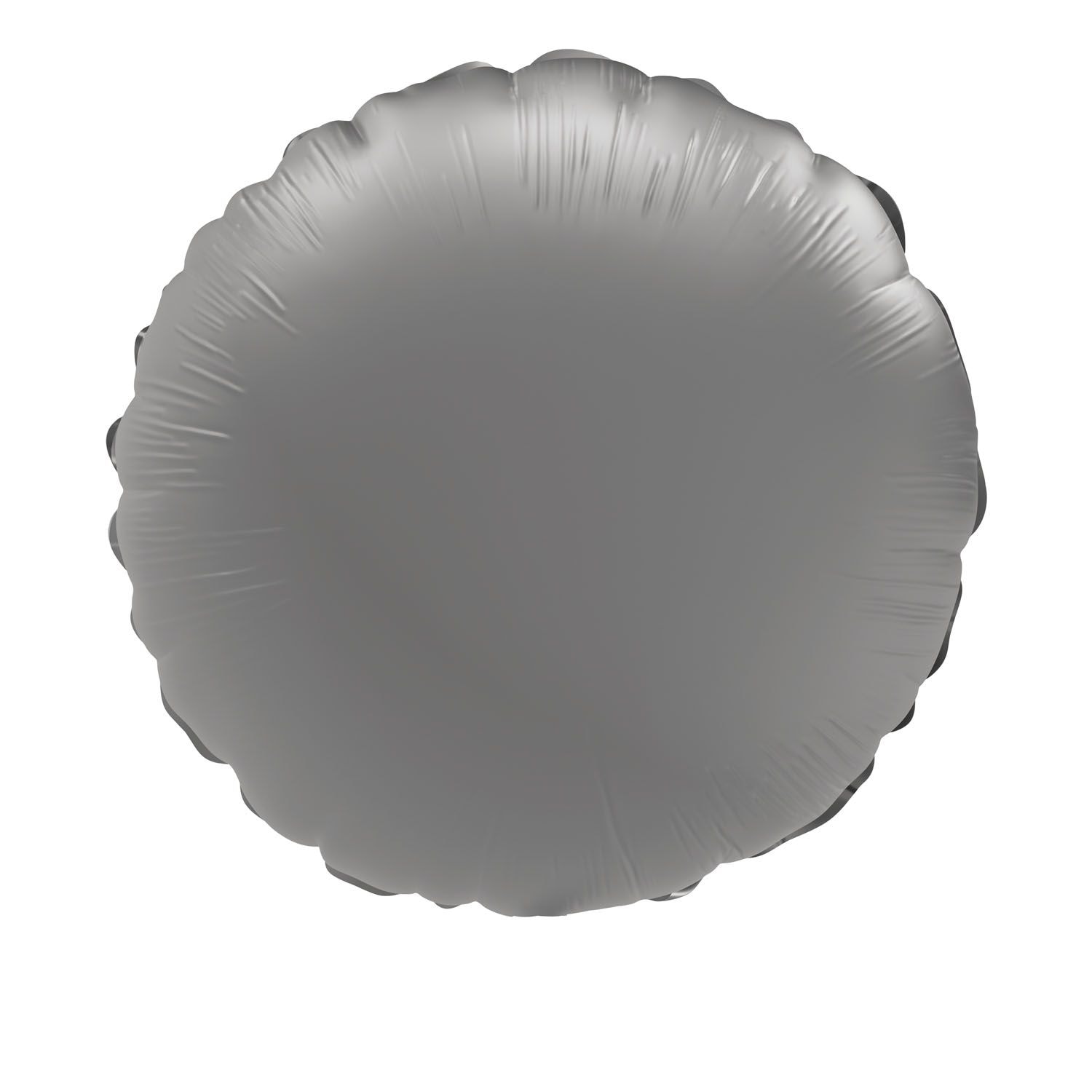 Ronde Folieballon Zilver 45 cm