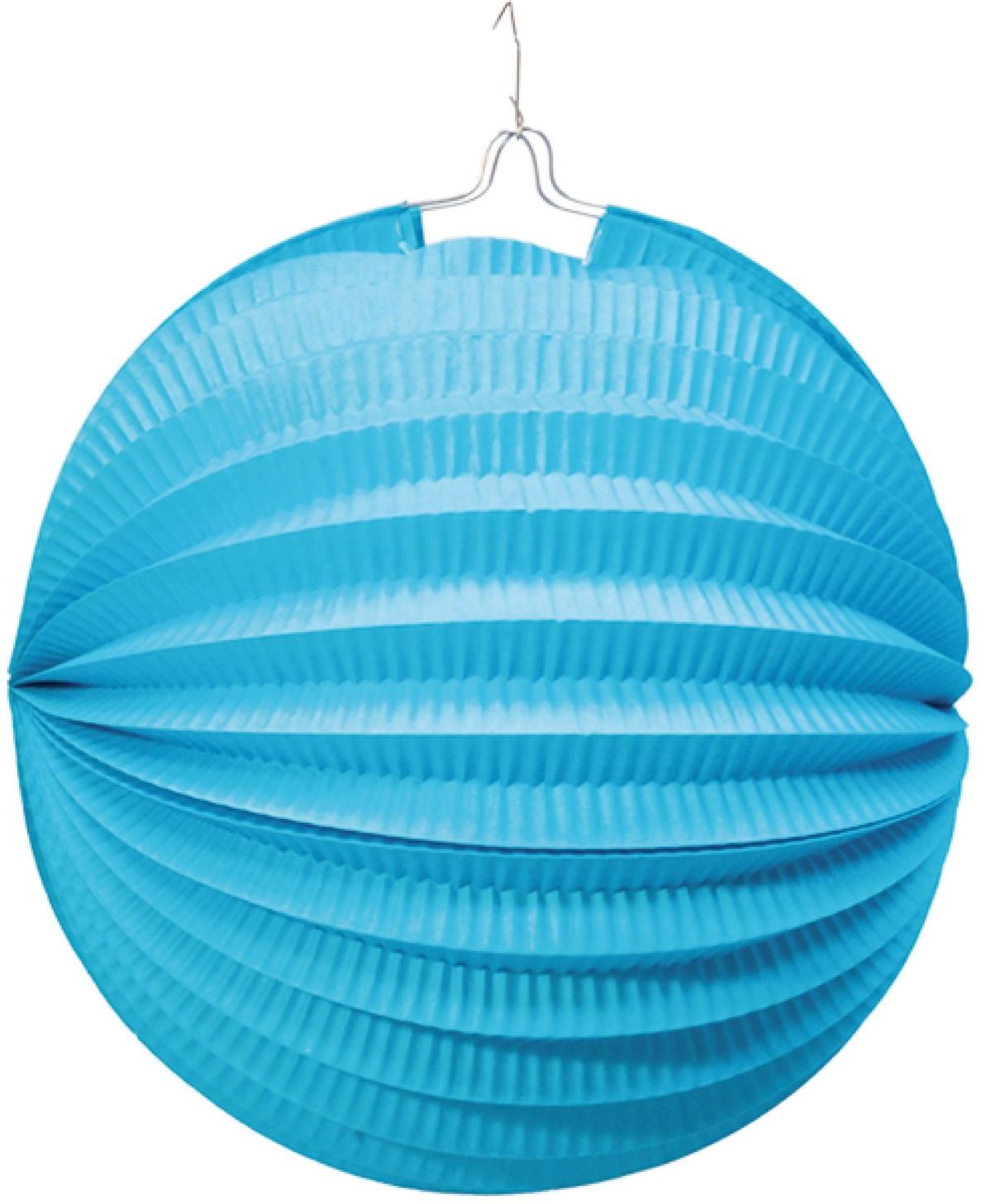 Ronde Lampion Decoratie Blauw