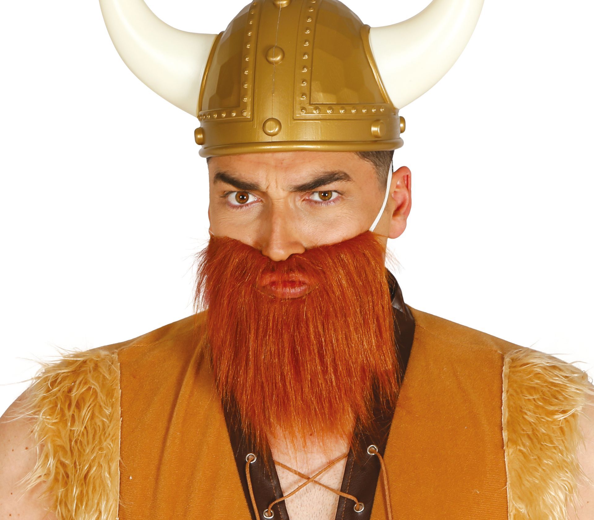 Rood Bruine Viking Baard