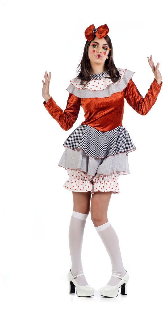 Rood Isabella Poppen Kostuum