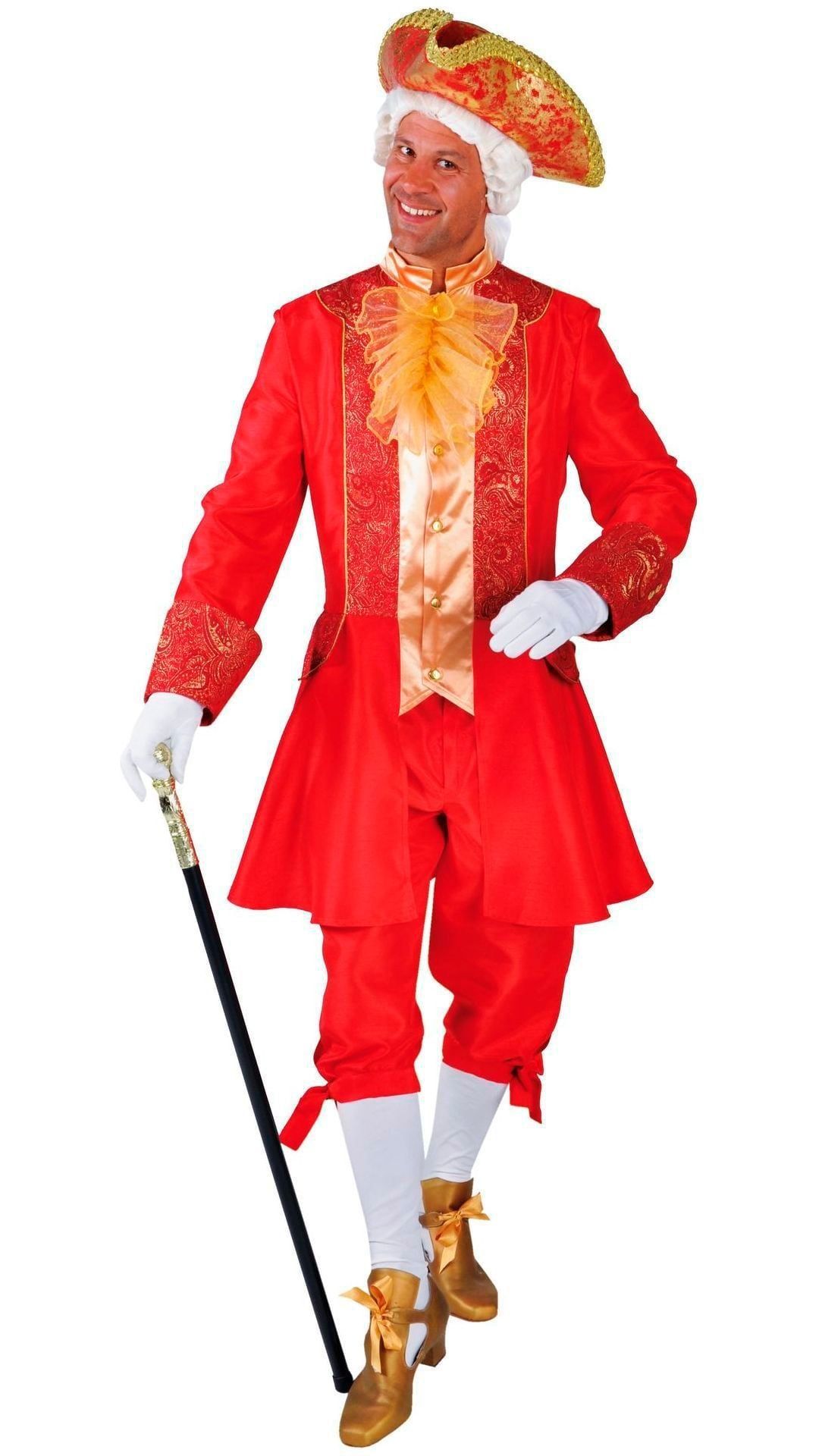 Rood Markiezen Pak Mannen