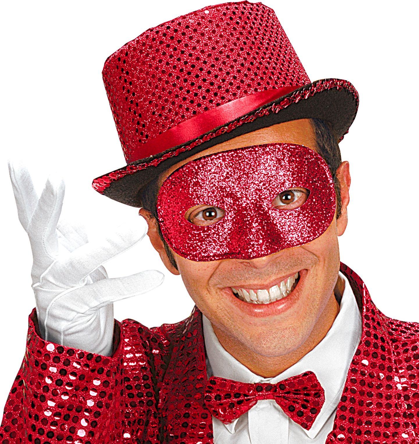 Rood Maskerade Masker