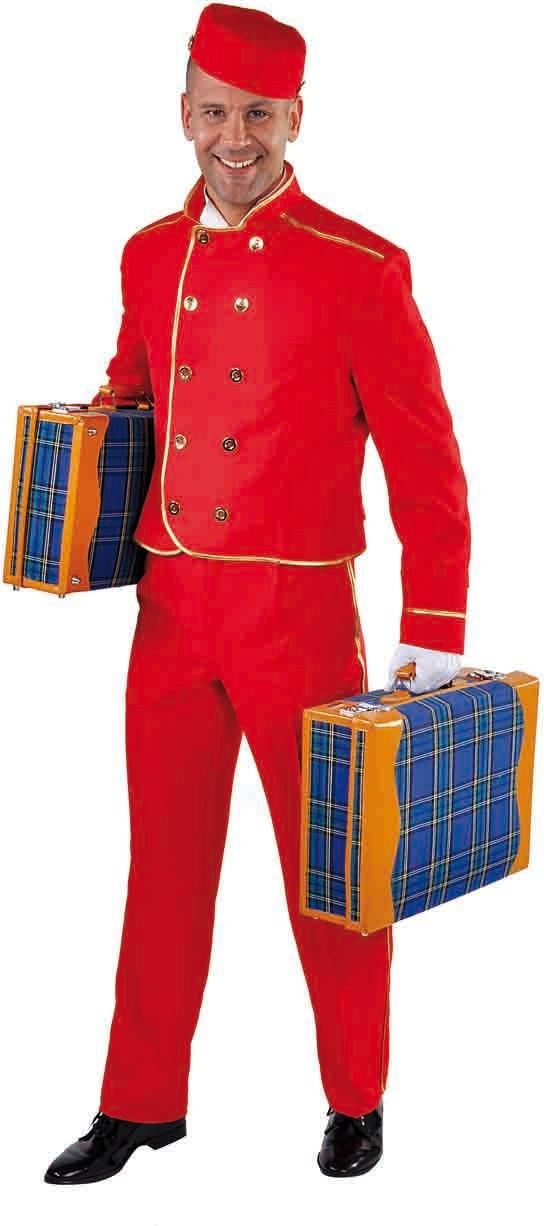 Rood Piccolo Kostuum Mannen