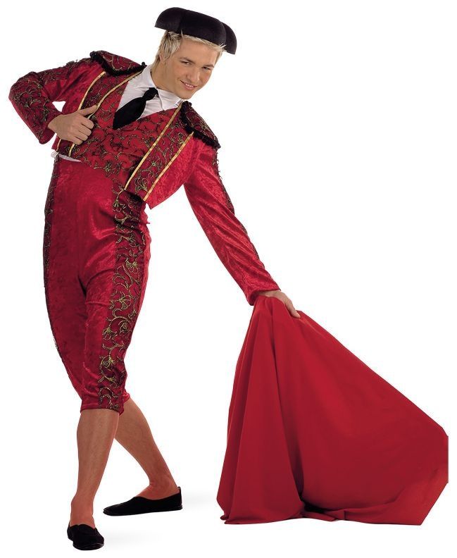 Rood Stierenvechter Kostuum