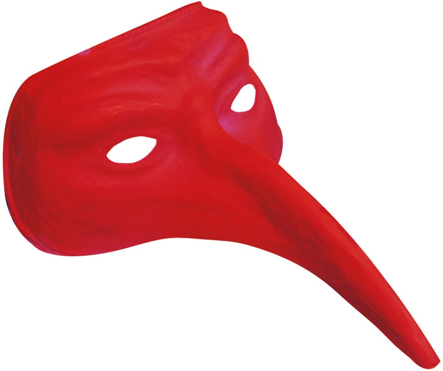 Rood venetiaans masker