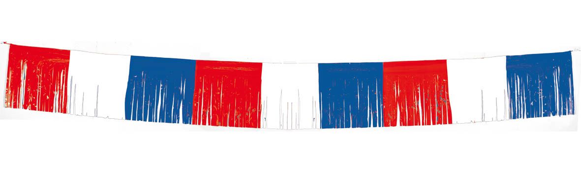 Rood Wit Blauwe Franje Slingers