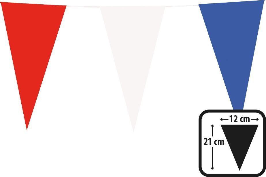 Rood Wit Blauwe Vlaggenlijn