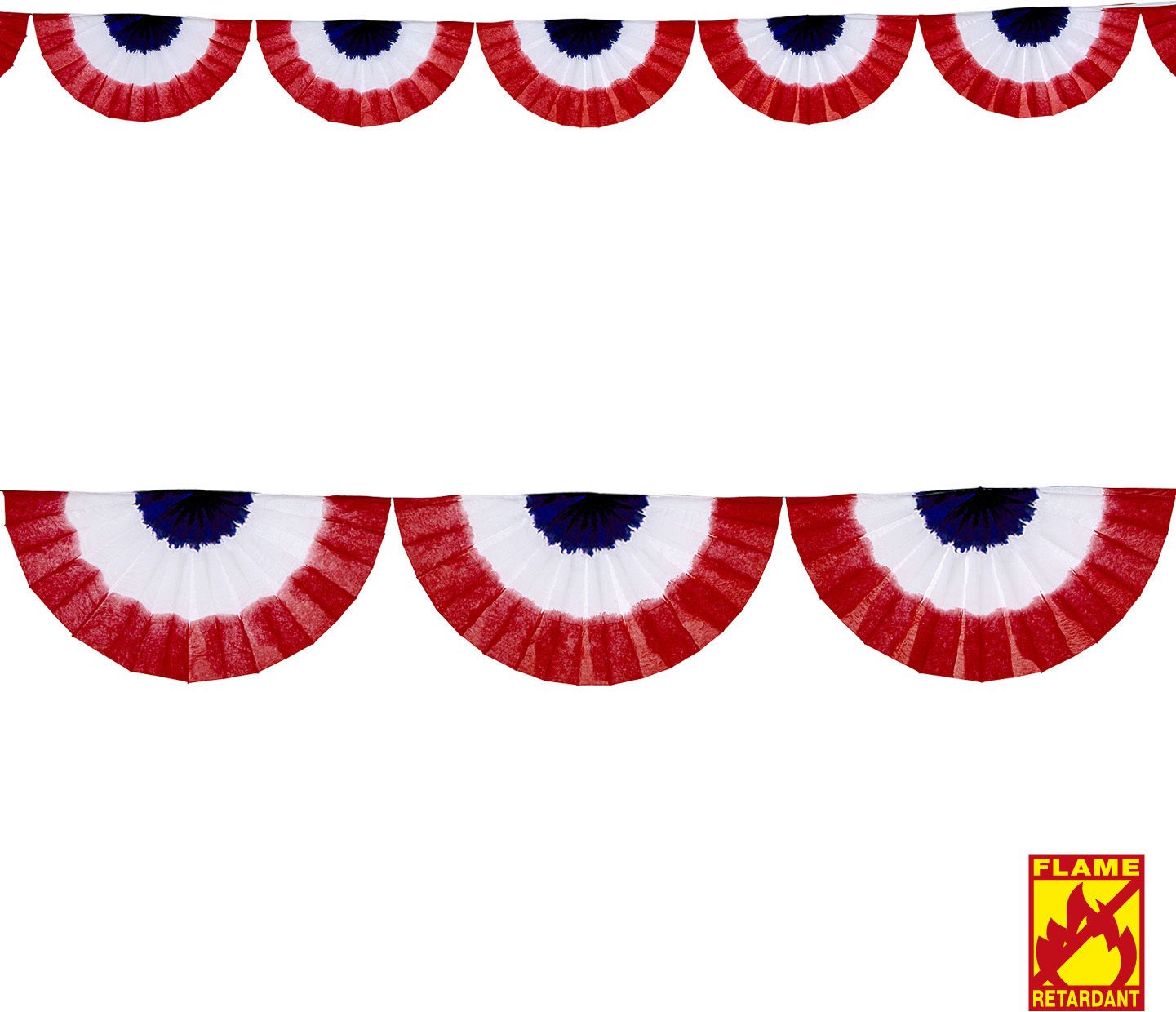 Rood Wit Blauwe Waaier Slingers