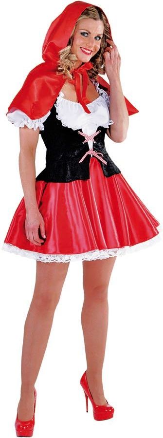 Roodkapje Jurk Luxe Vrouwen