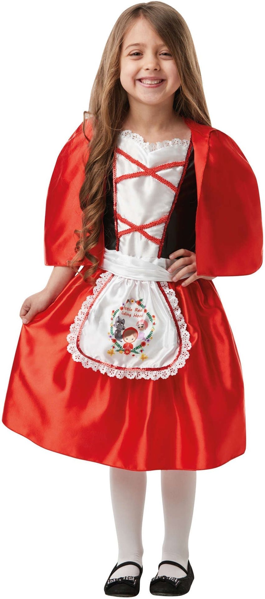Roodkapje Kinderkostuum Meisjes Jurk
