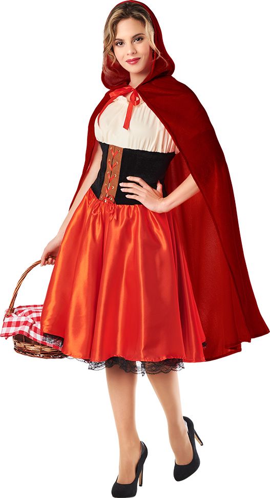 Roodkapje Kostuum Dames Boland