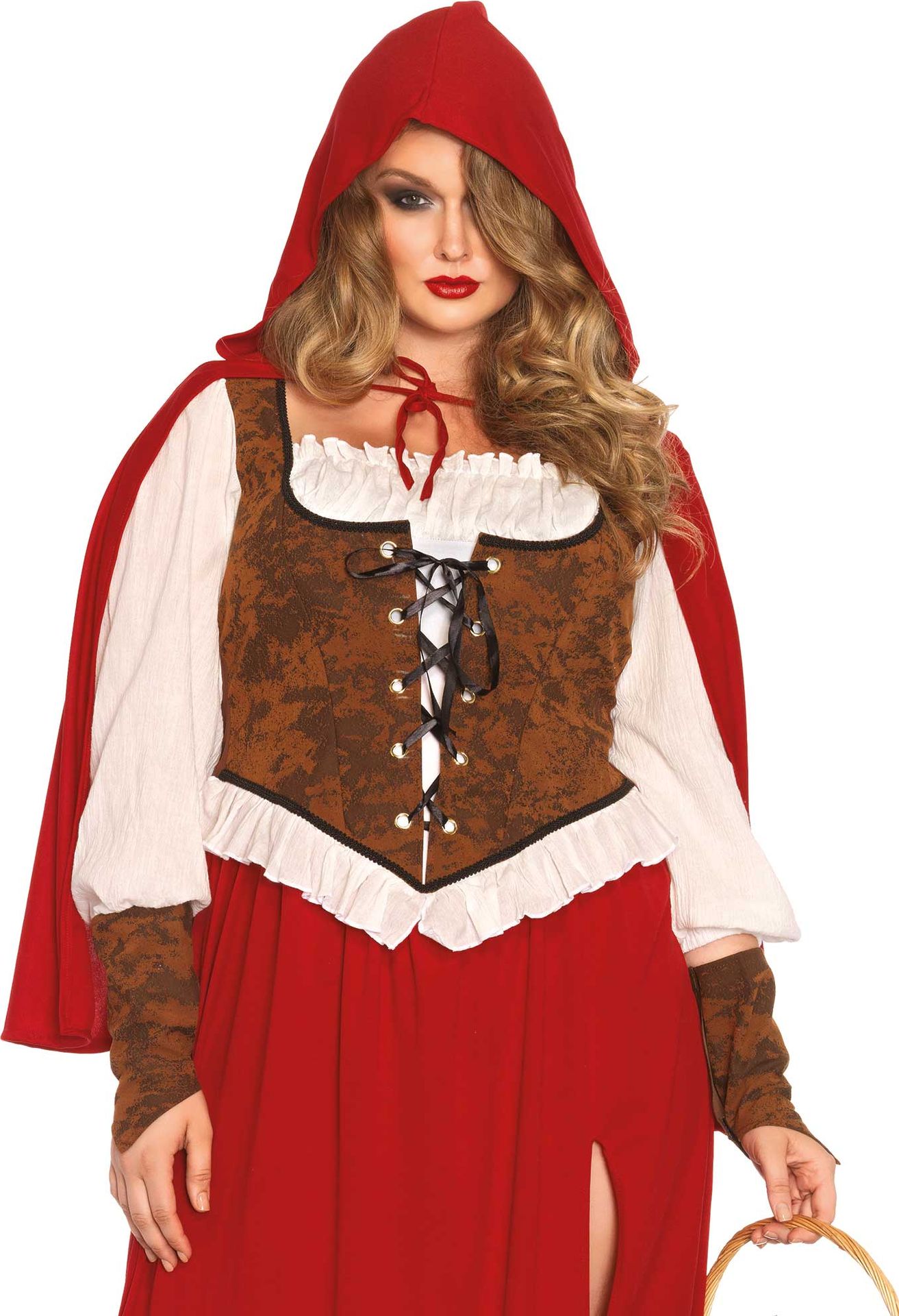 Roodkapje Kostuum Plus Size