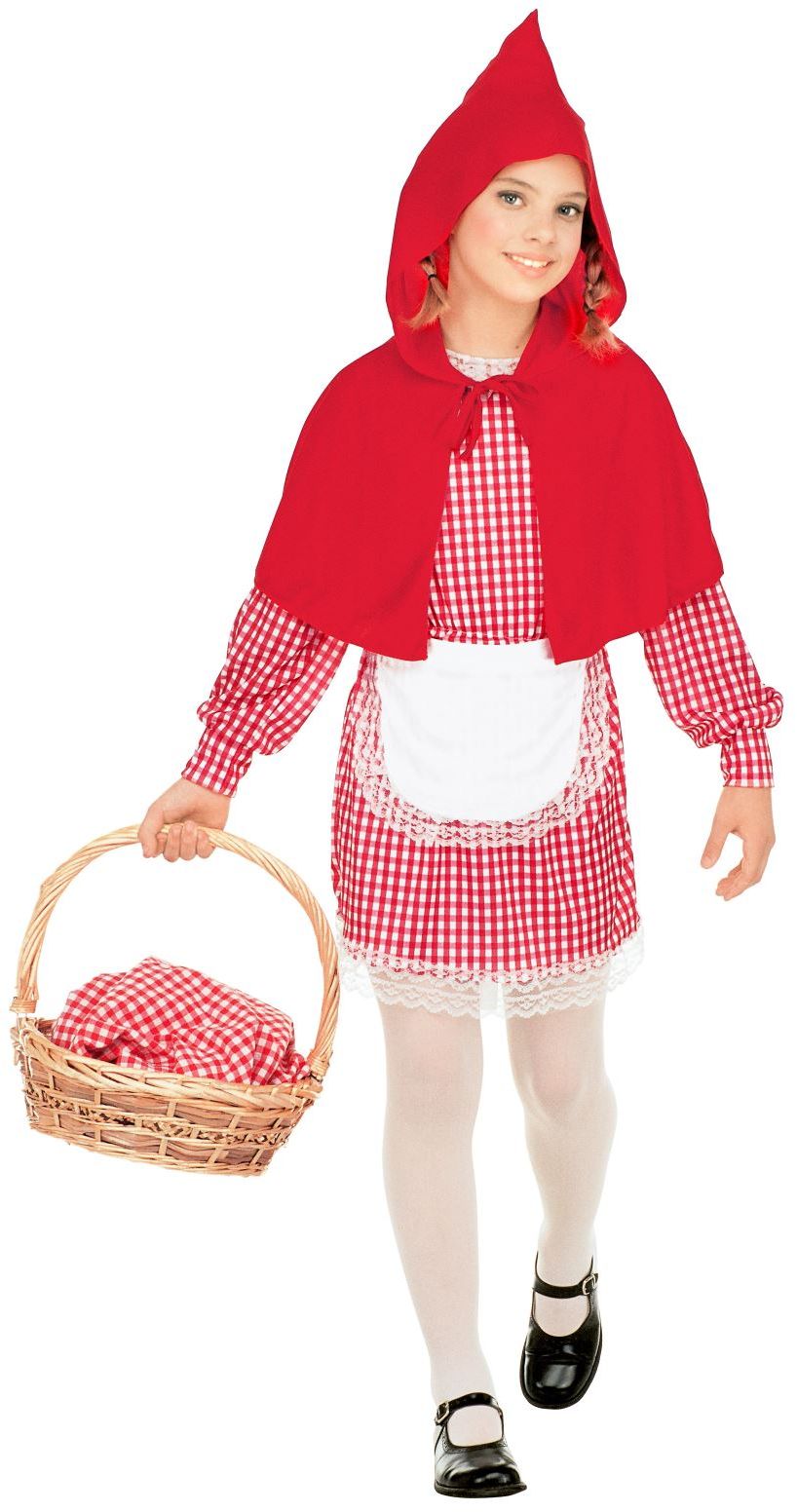 Roodkapje Meisjes Kostuum