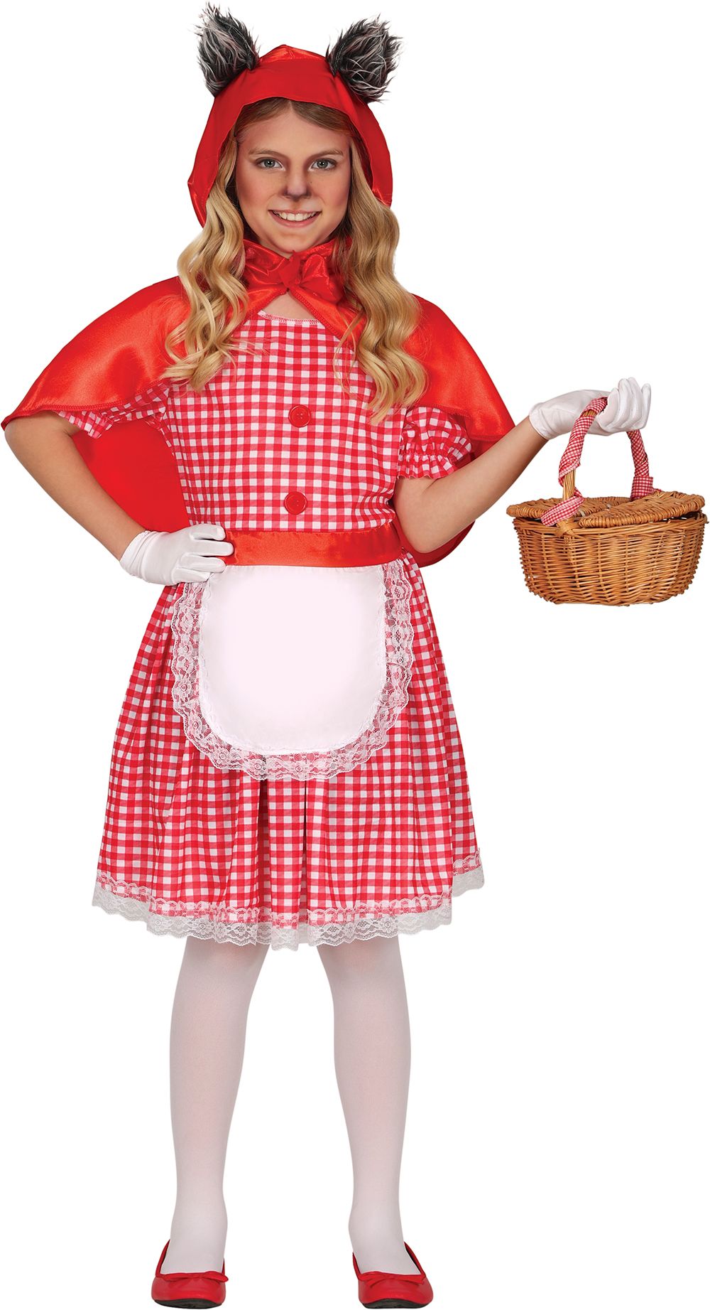 Roodkapje Wolf Kostuum Kind