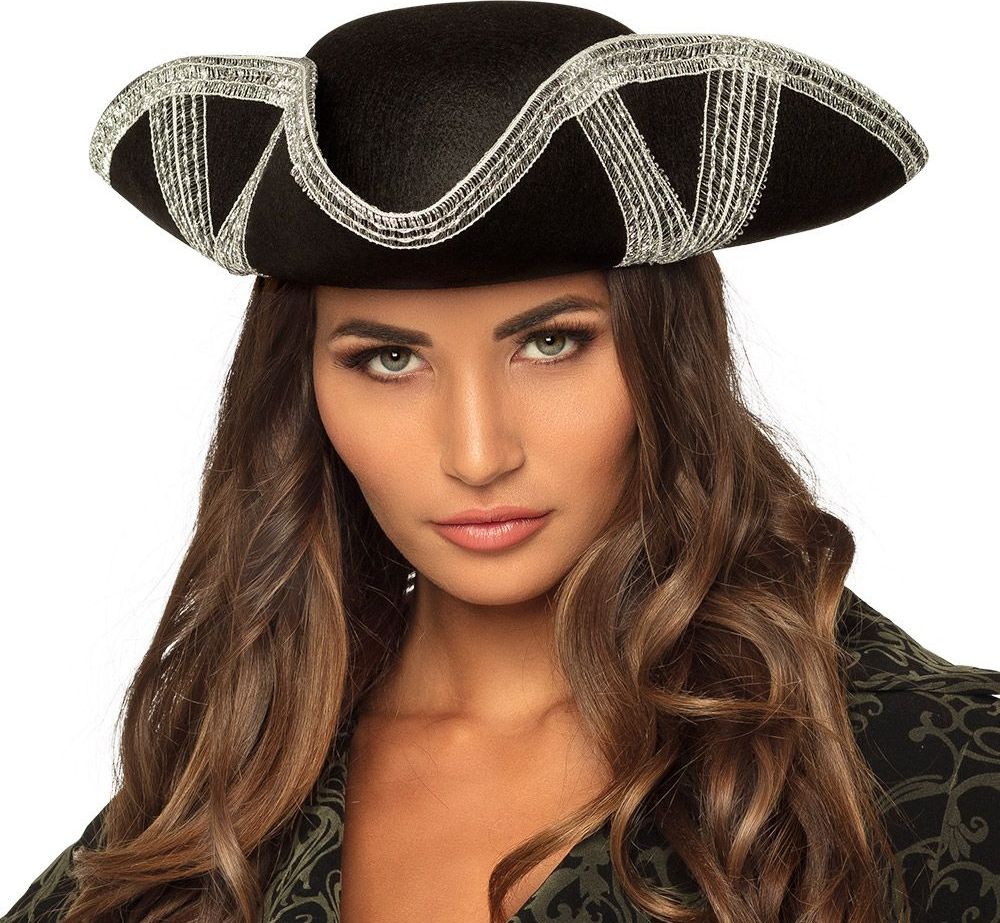 Royal Fortune Piratenhoed Zilver