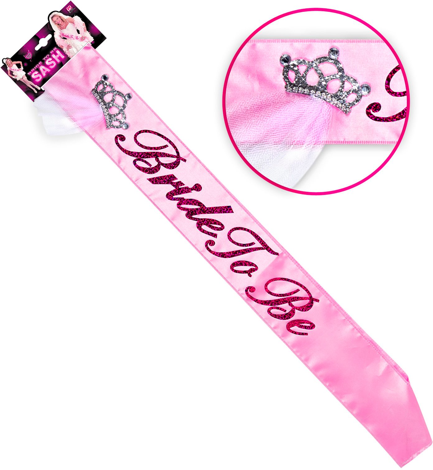 Roze Bride-To-Be Sjerp