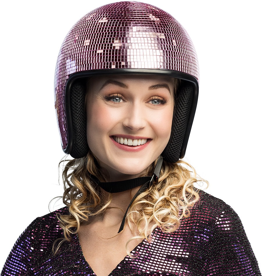 Roze Discobal Helm