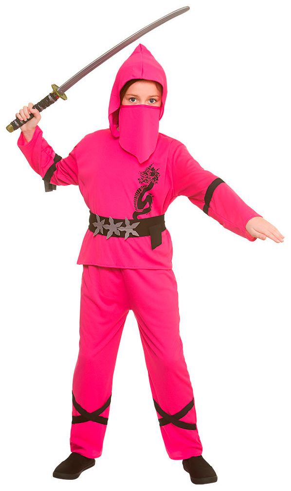 Roze draken ninja kind