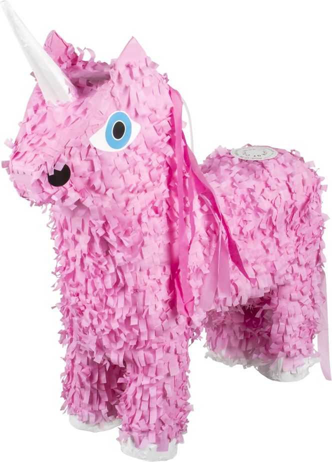 Roze eenhoorn piñata