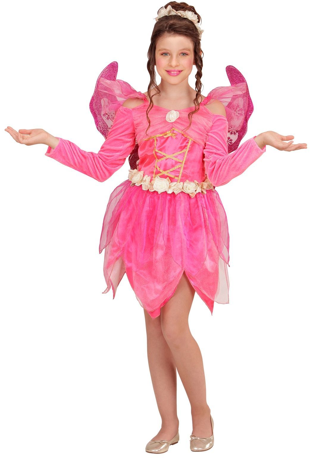 Roze Fee met Vleugels Kind