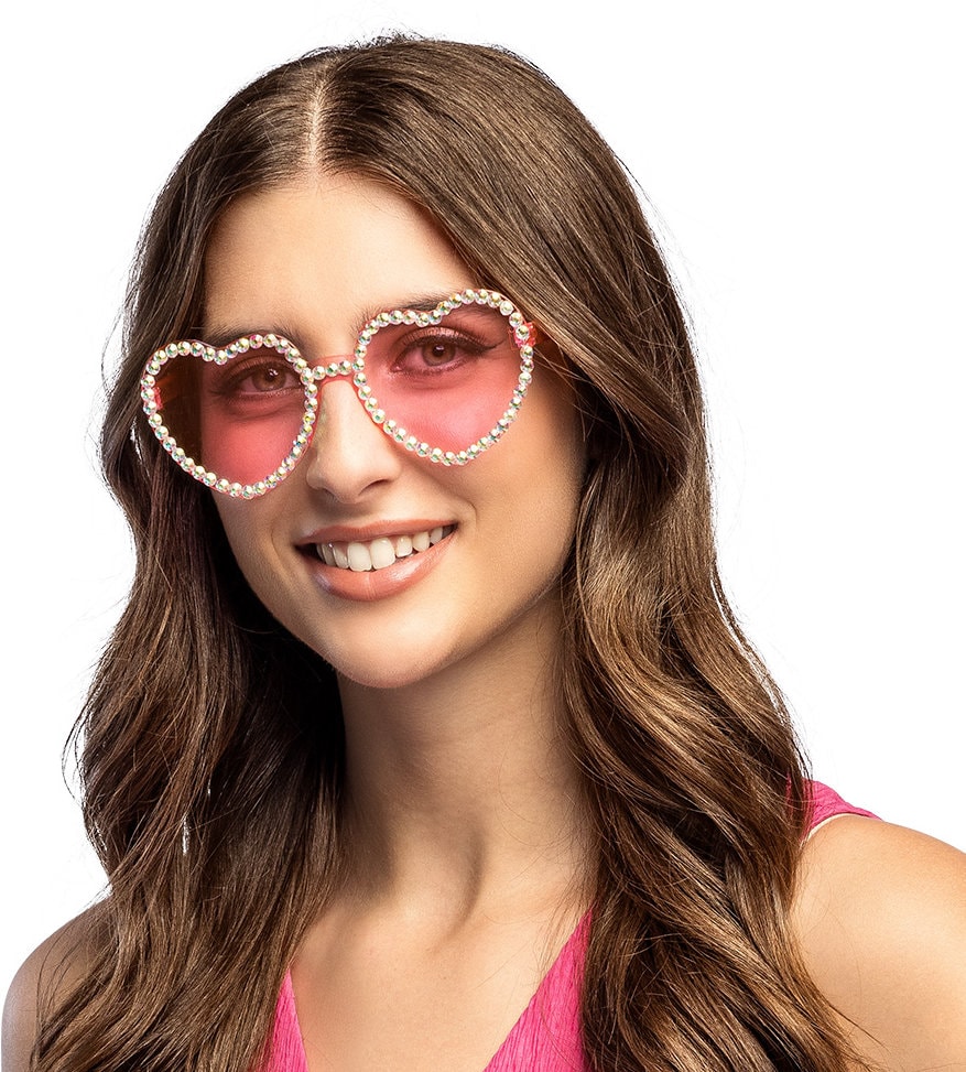 Roze Festival Hartenbril