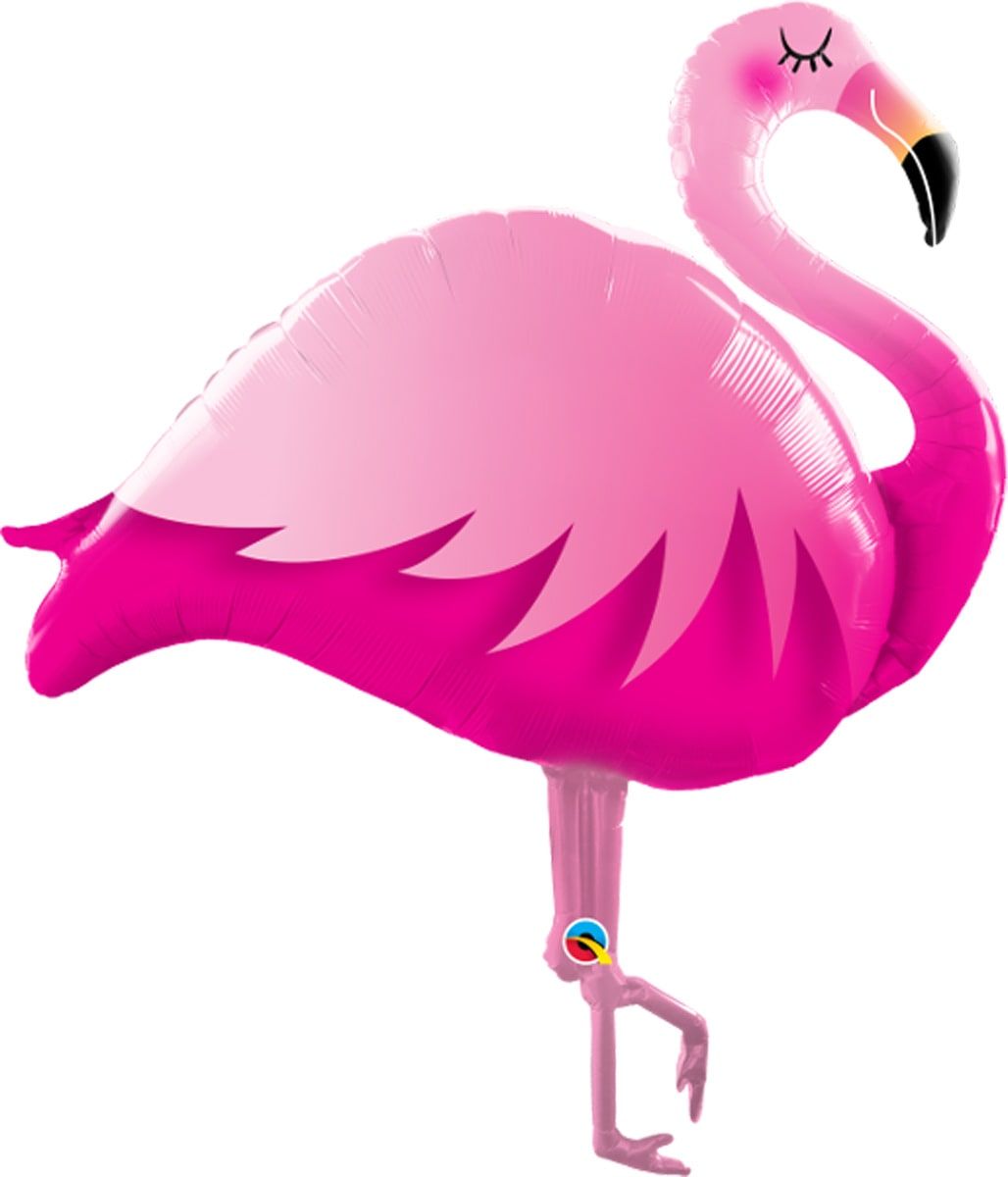 Roze Flamingo Vorm Folieballon