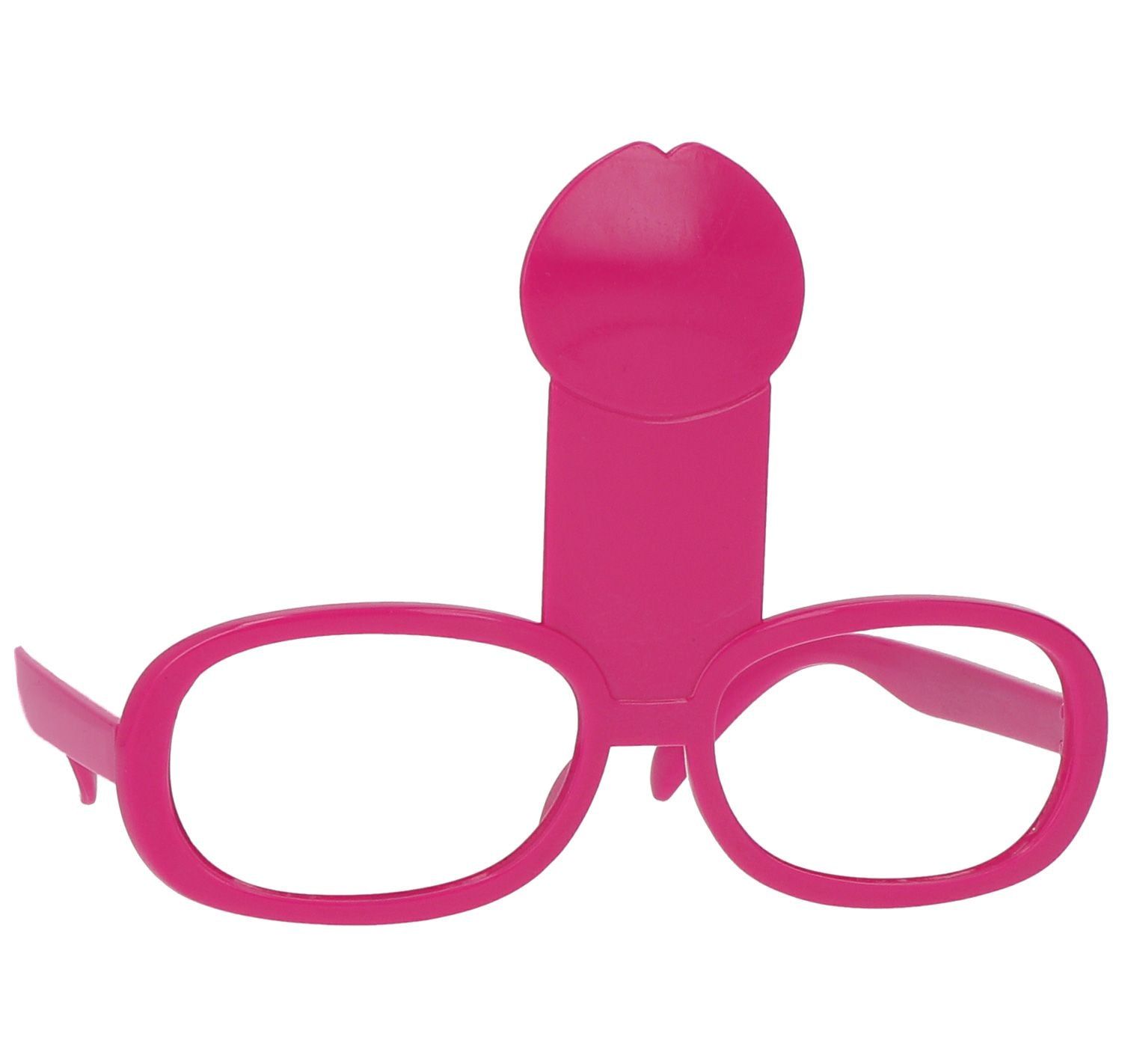 Roze glitter penis feest bril